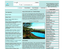 Tablet Screenshot of kenyaspace.com